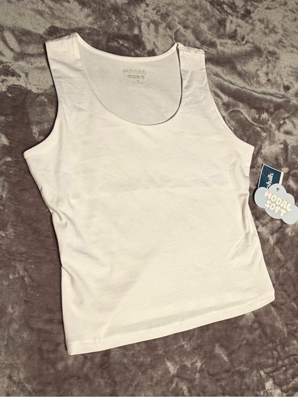 Marshalls White Scoop Neck Tank Top